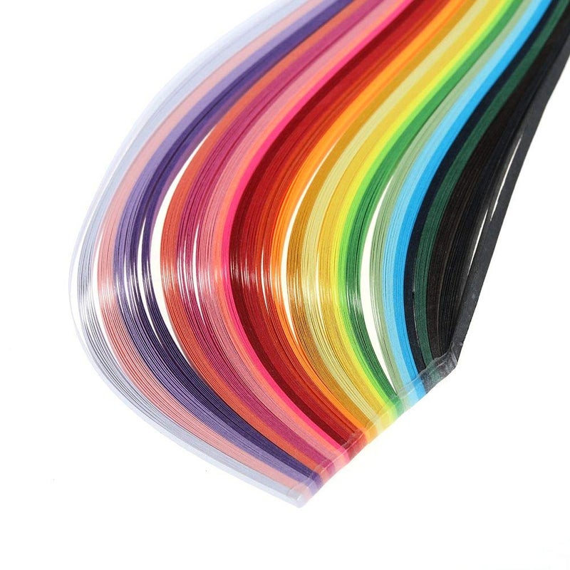 TXIN 1300 Quilling Paper Strips 3mm  26 Colors Quill Paper Quilling Kit for Beginners Professional Handmade DIY Art Craft - Image 1